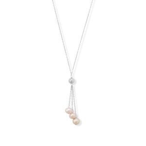 Stunning 16" inch Cultured Freshwater Pearl Necklace